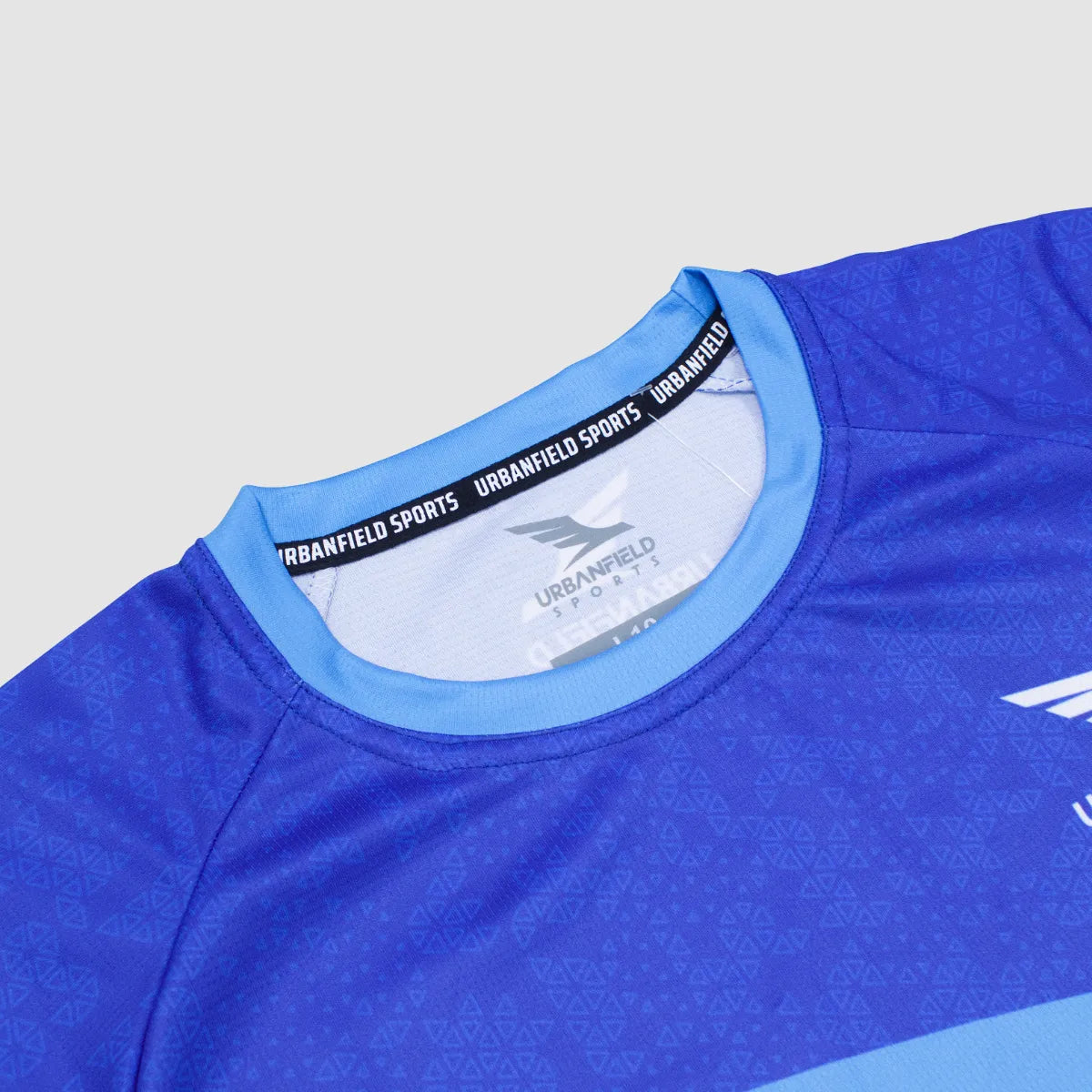 Women's Urbanfield Sports Ace T-Shirt - Royal Blue/Cyan Blue