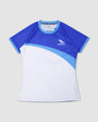 Women's Urbanfield Sports Ace T-Shirt - Royal Blue/Cyan Blue
