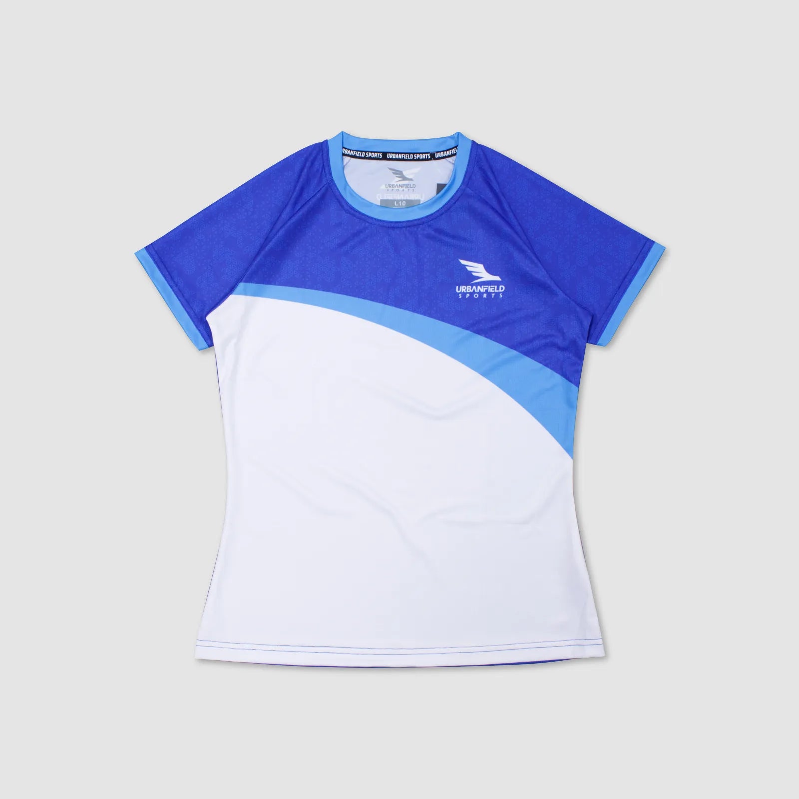 Women's Urbanfield Sports Ace T-Shirt - Royal Blue/Cyan Blue
