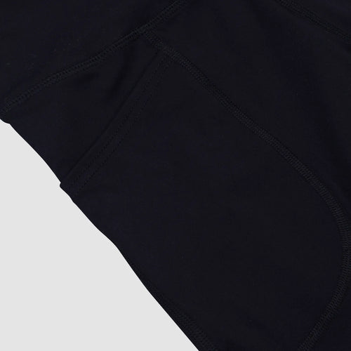 Women's Active Training High-Waist Short Leggings - Black
