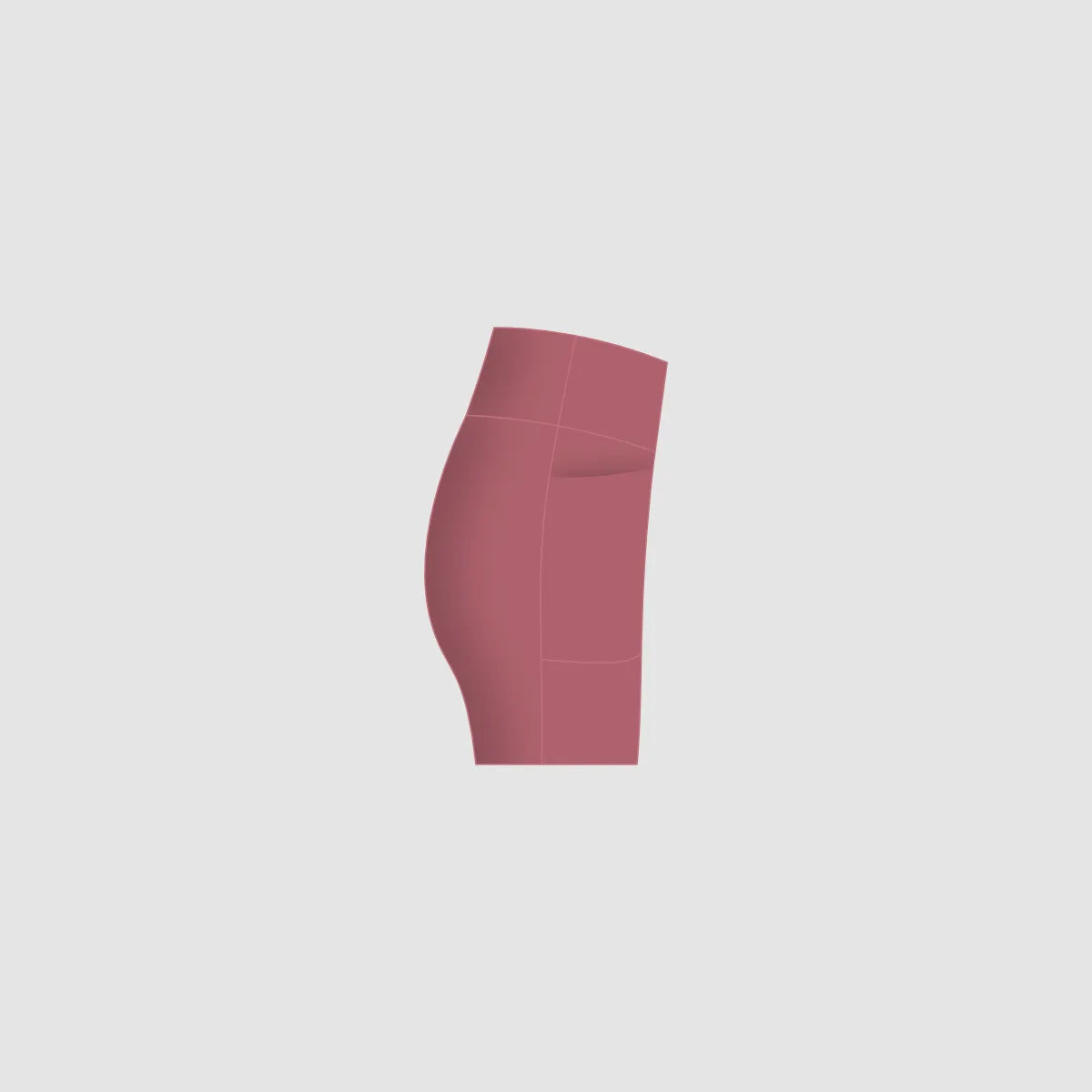 Women's Active Training High-Waist Short Leggings - Mauve