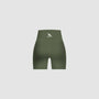 Women's Active Training High-Waist Short Leggings - Olive