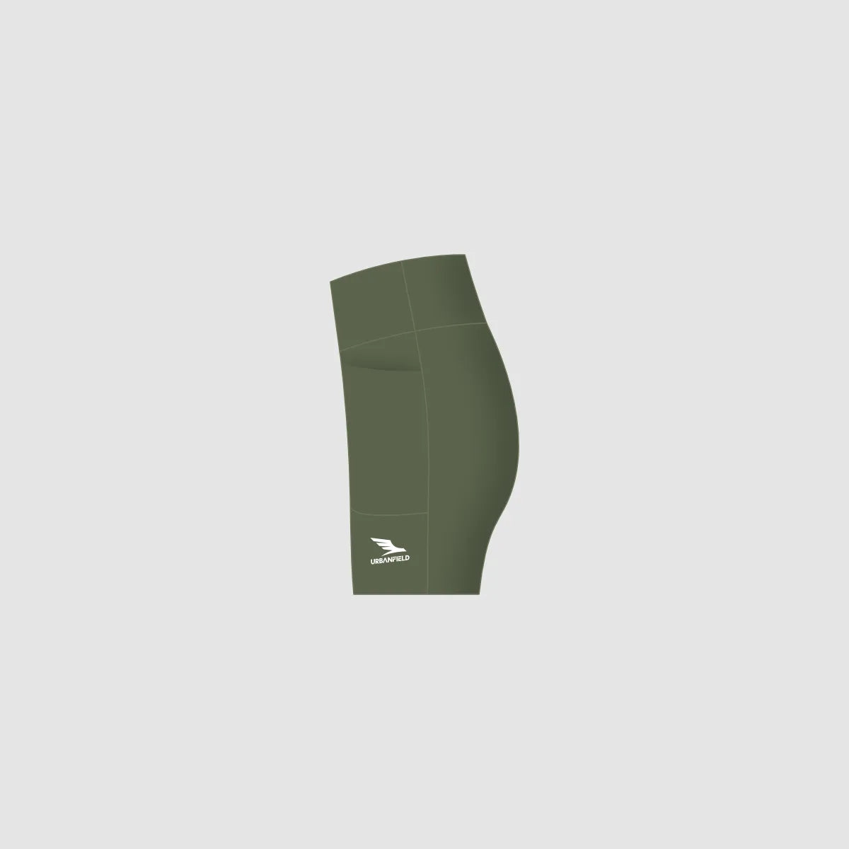Women's Active Training High-Waist Short Leggings - Olive