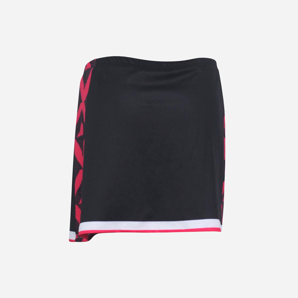 Women's Broomgrove Badminton Club 2025 Skort - Black/Hot Pink/White