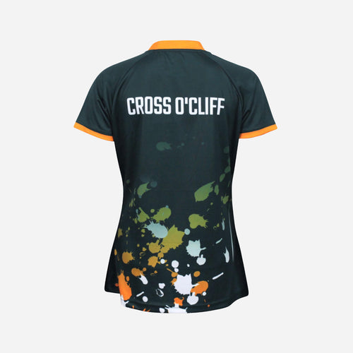 Women's Cross O'Cliff Badminton Club Green Shirt