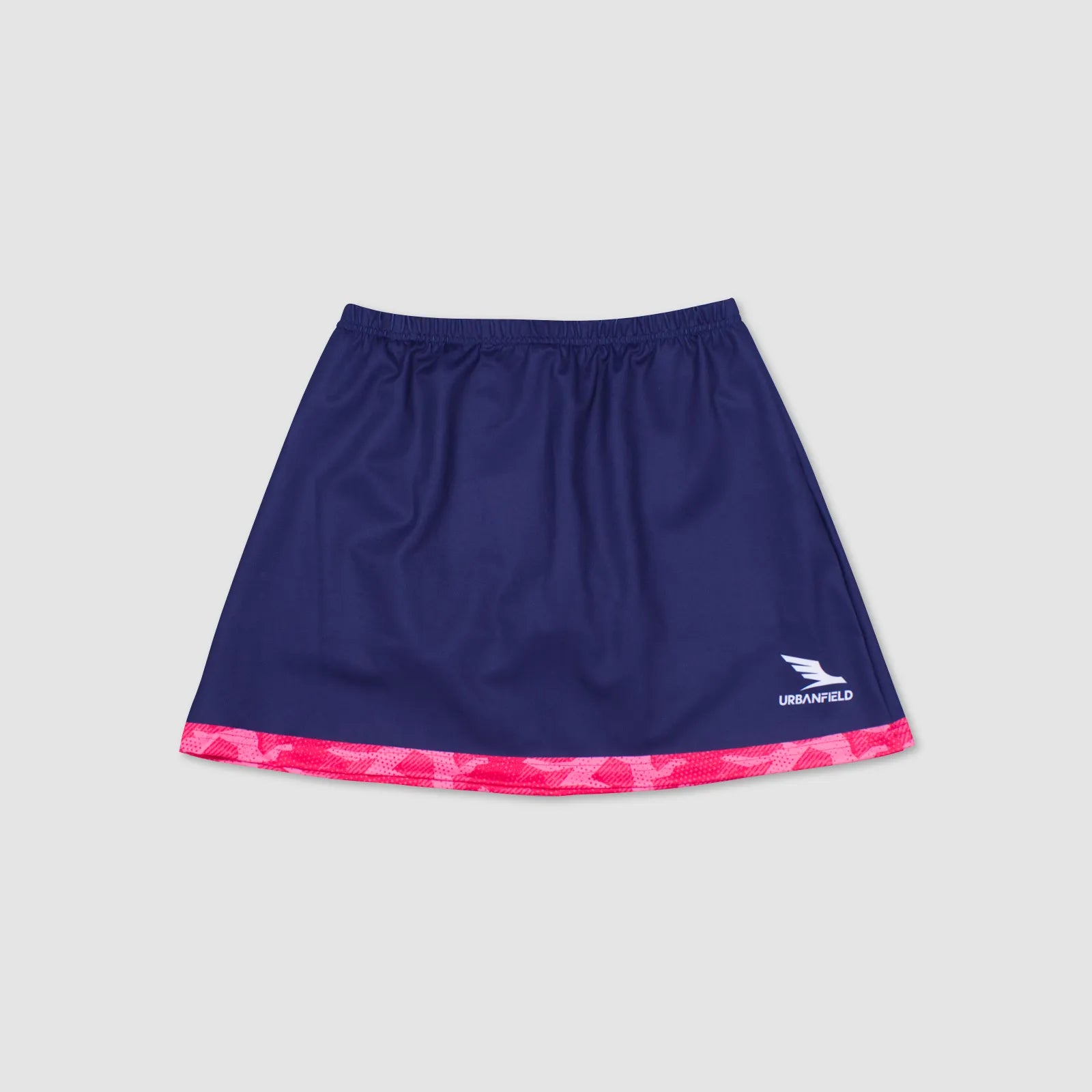 Women's Urbanfield Sports Geometric Camo Skort - Navy/Hot Pink