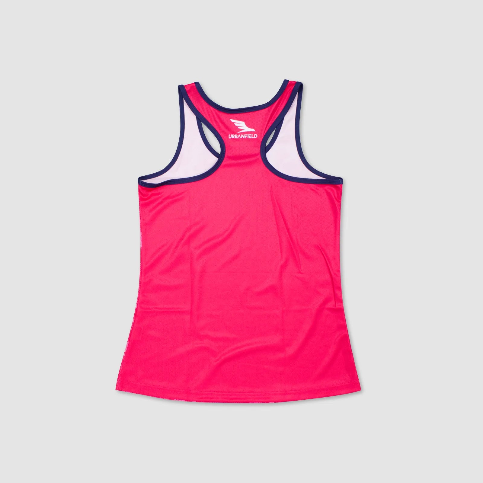 Women's Urbanfield Sports Geometric Camo Tank Top - Hot Pink