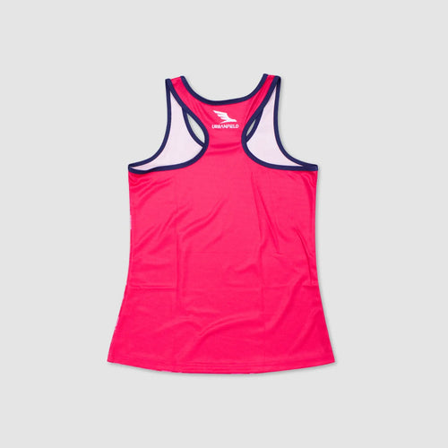 Women's Urbanfield Sports Geometric Camo Tank Top - Hot Pink