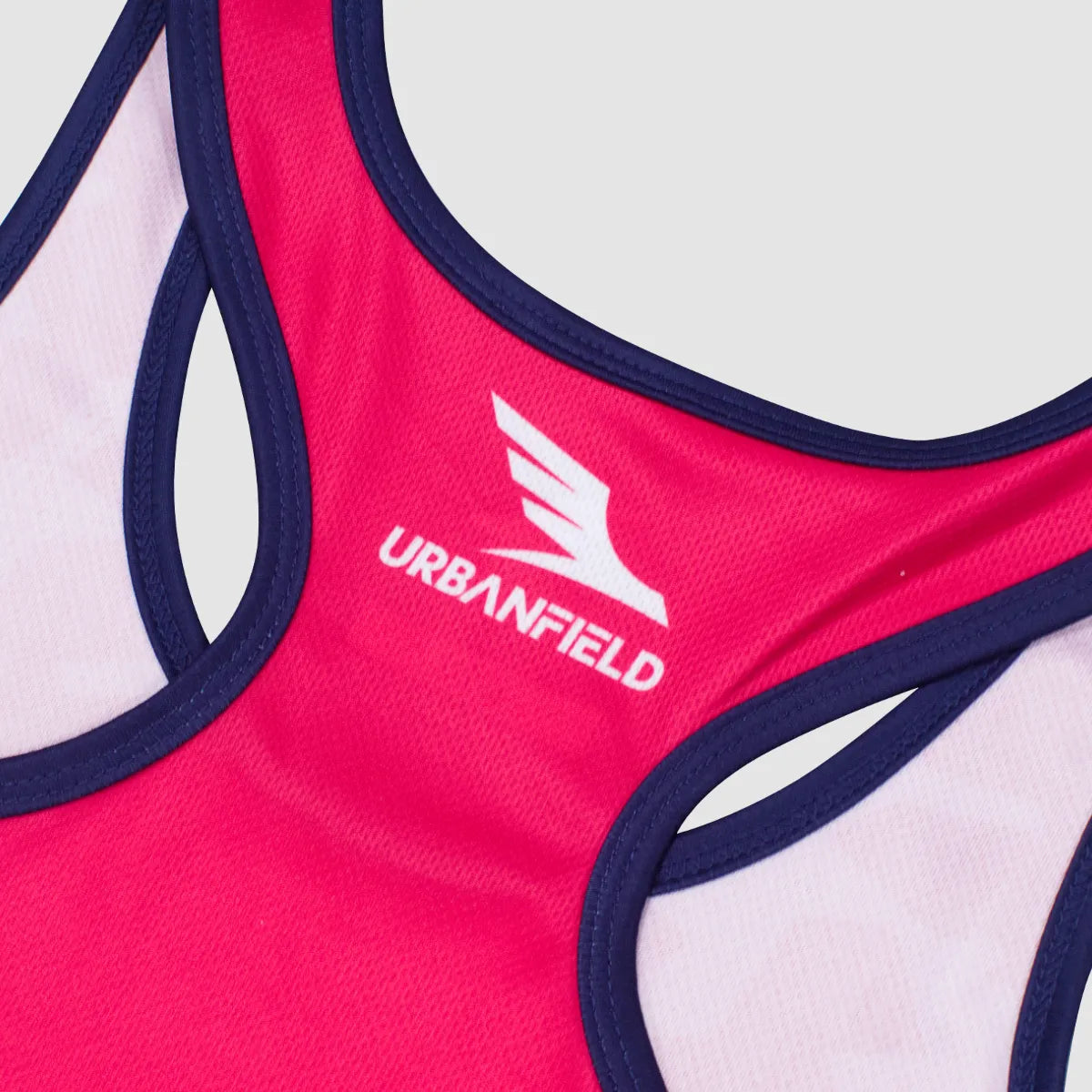 Women's Urbanfield Sports Geometric Camo Tank Top - Hot Pink