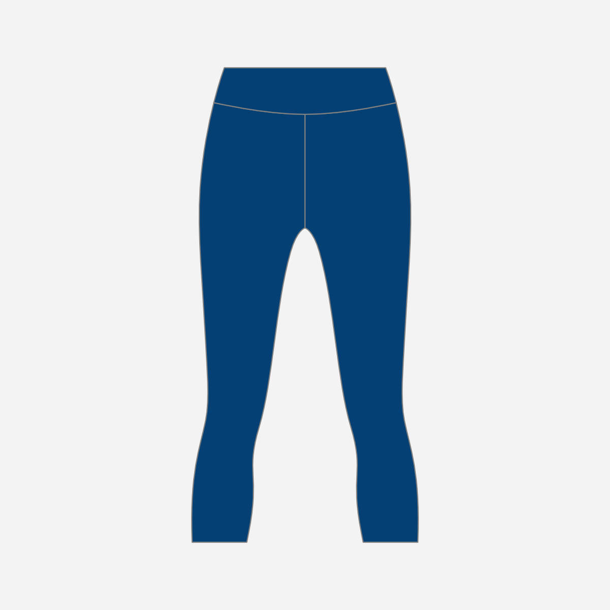 Women's Hartlepool Badminton Club 2026 3/4 Leggings - Royal Blue
