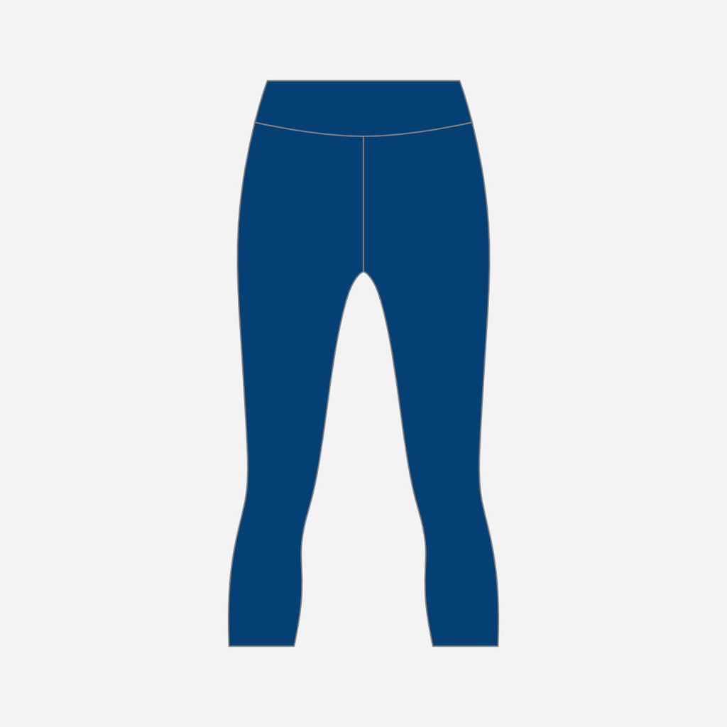 Women's Hartlepool Badminton Club 2026 3/4 Leggings - Royal Blue