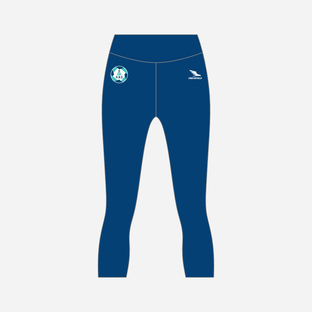 Women's Hartlepool Badminton Club 2026 3/4 Leggings - Royal Blue