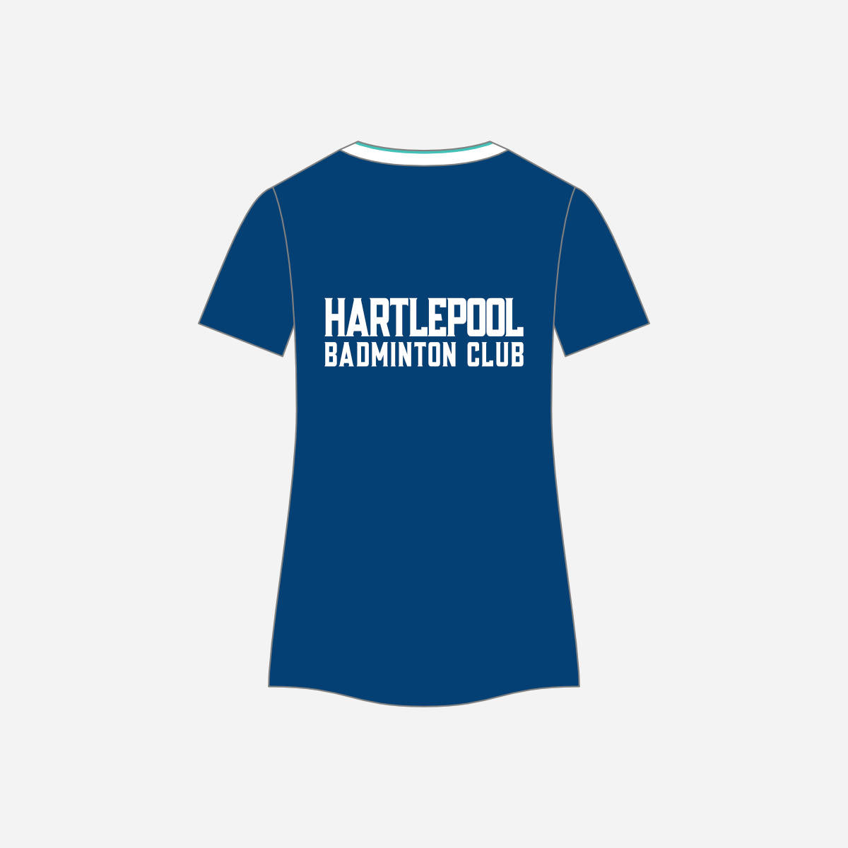 Women's Hartlepool Badminton Club 2026 Shirt - Royal Blue