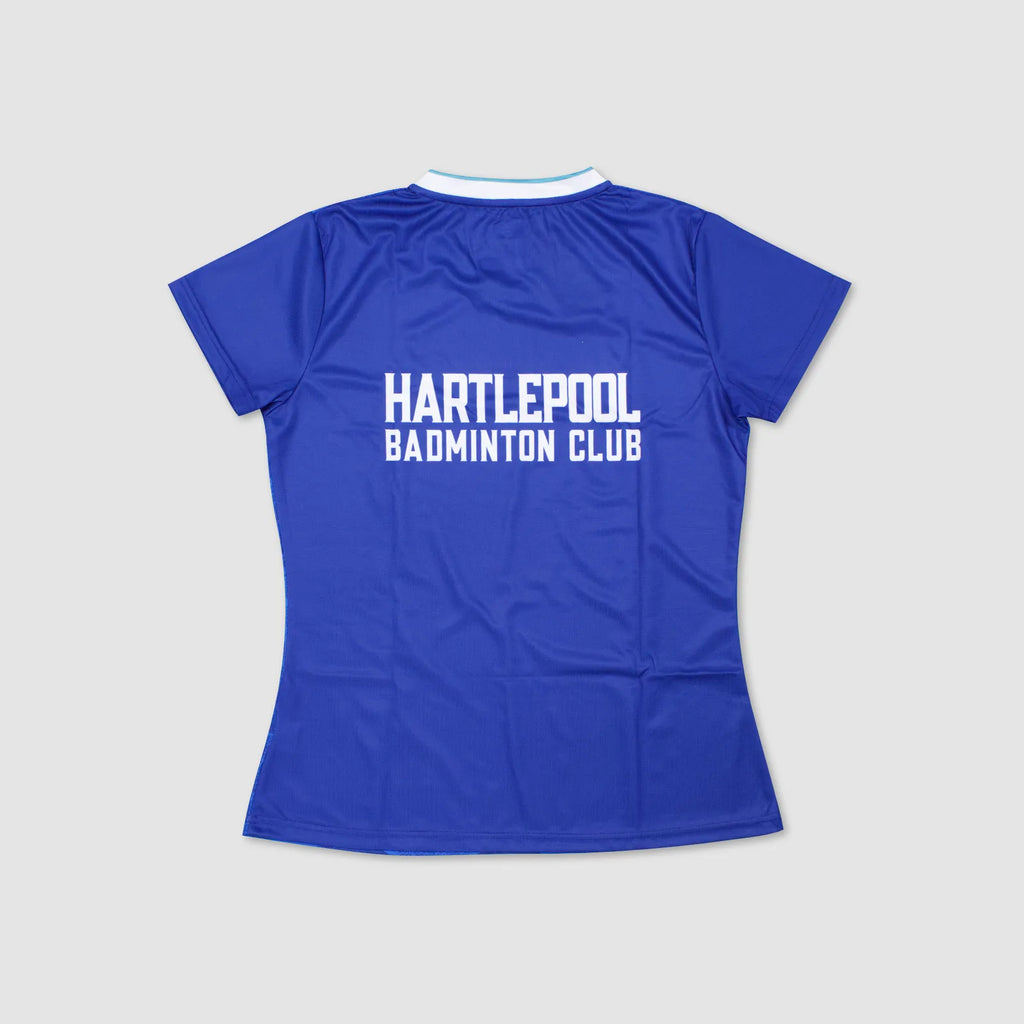 Women's Hartlepool Badminton Club 2026 Shirt - Royal Blue