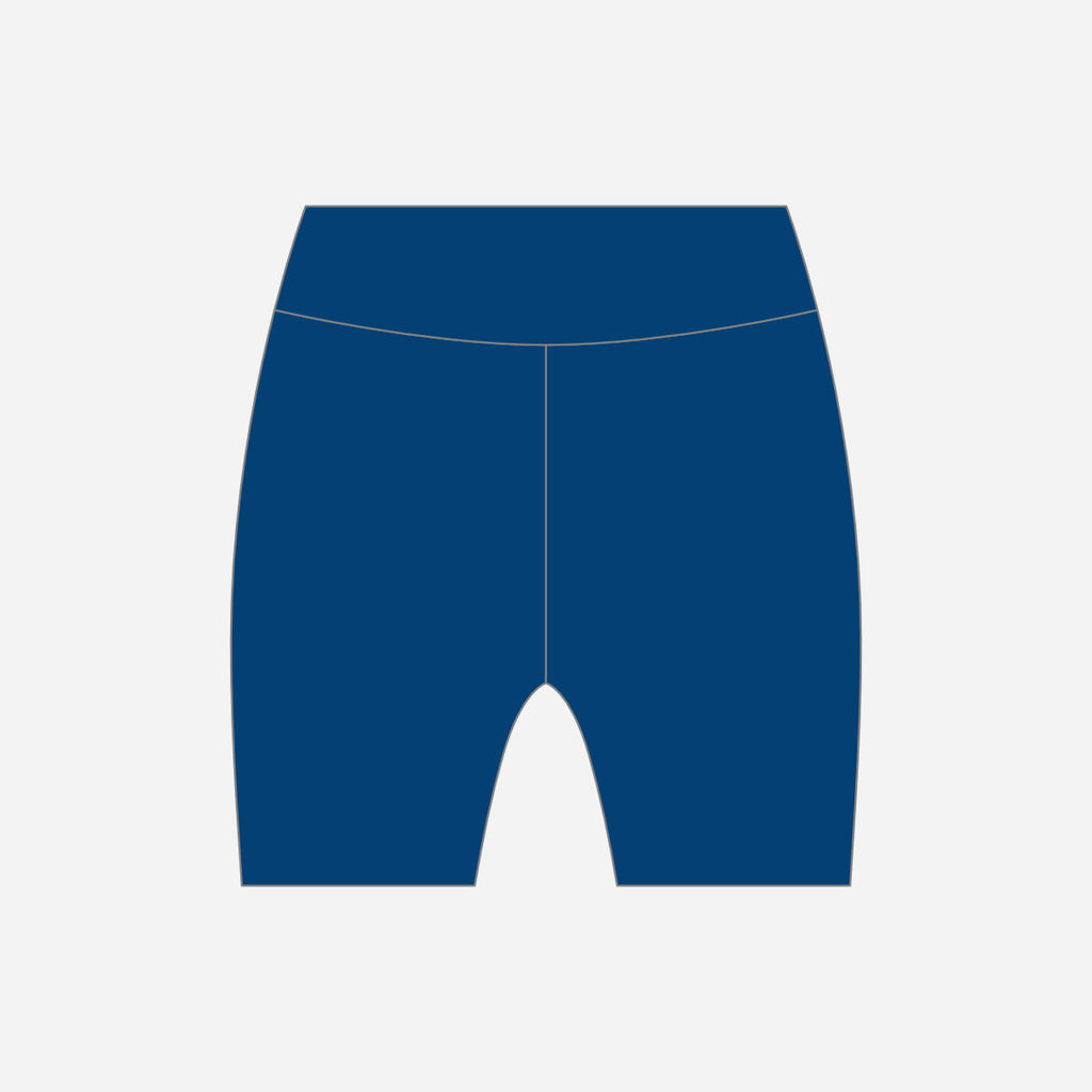 Women's Hartlepool Badminton Club 2026 Short Leggings - Royal Blue
