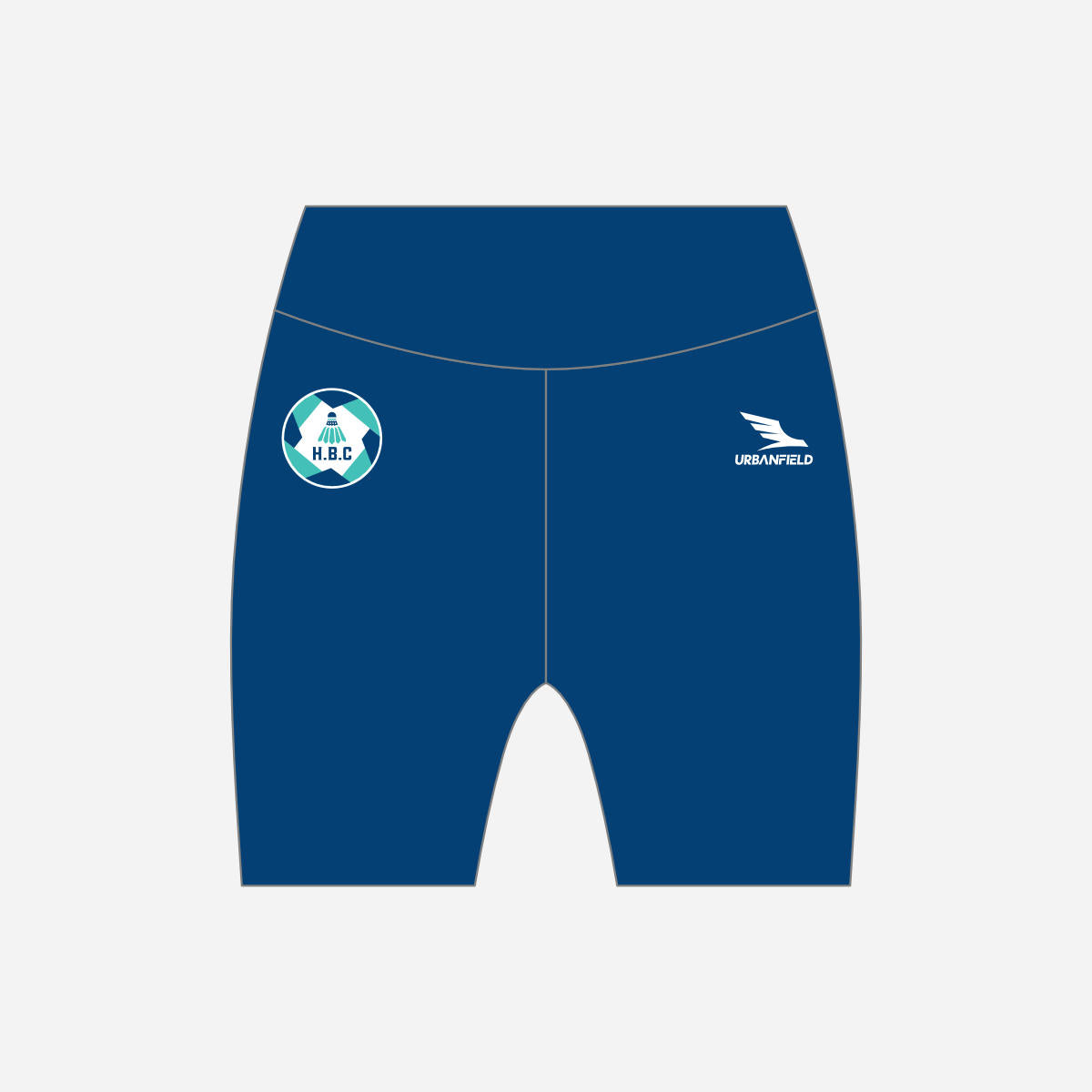 Women's Hartlepool Badminton Club 2026 Short Leggings - Royal Blue
