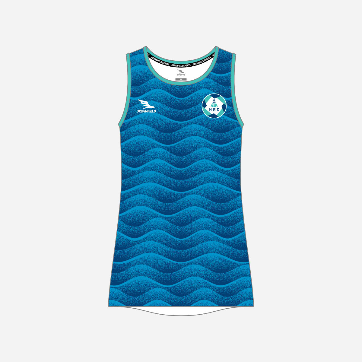Women's Hartlepool Badminton Club 2026 Tank Top - Royal Blue