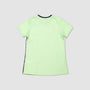 Women's Urbanfield Sports Horizontal Stripes Short Sleeve T-Shirt - Mint Green