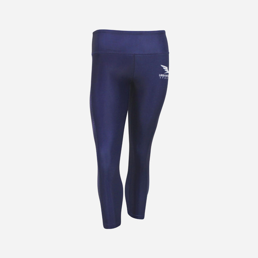 Women's Nova 3/4 Leggings - Navy & Lilac