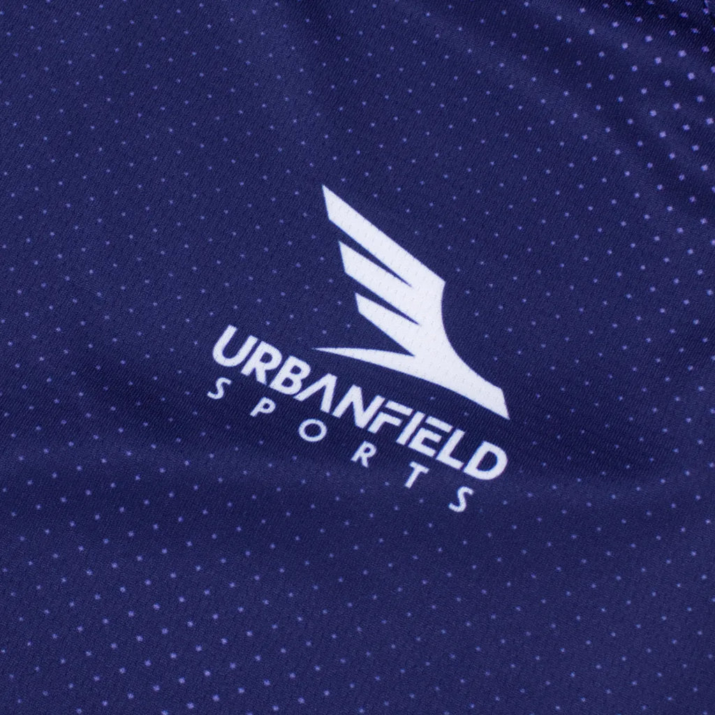 Women's Urbanfield Sports Nova Short Sleeve T-Shirt - Navy/Lilac