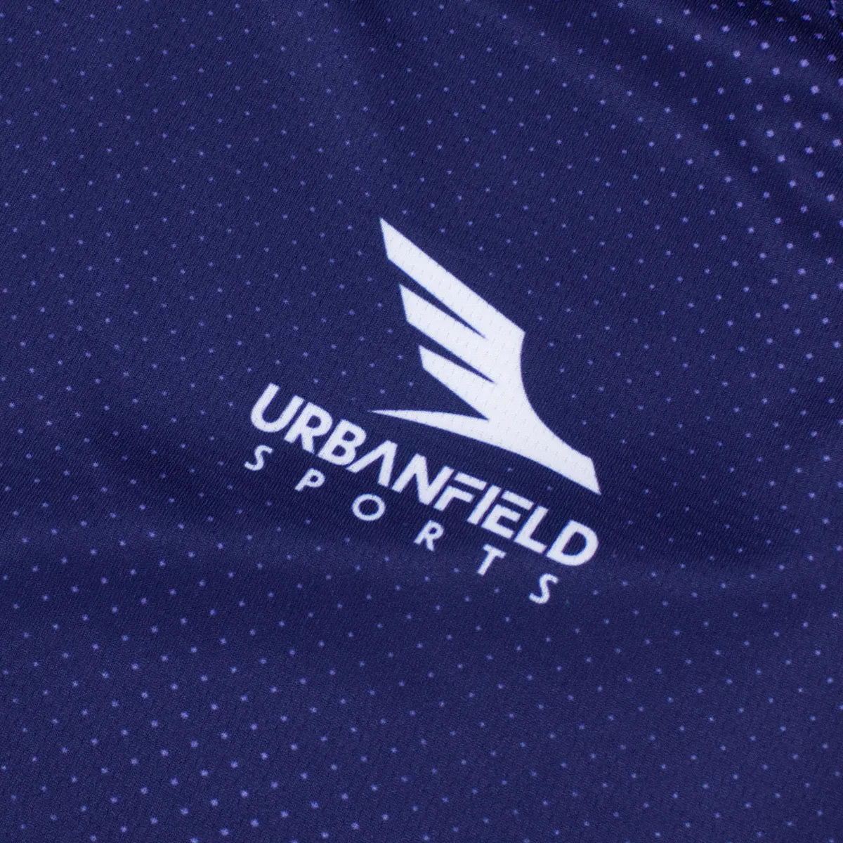 Women's Urbanfield Sports Nova Short Sleeve T-Shirt - Navy/Lilac