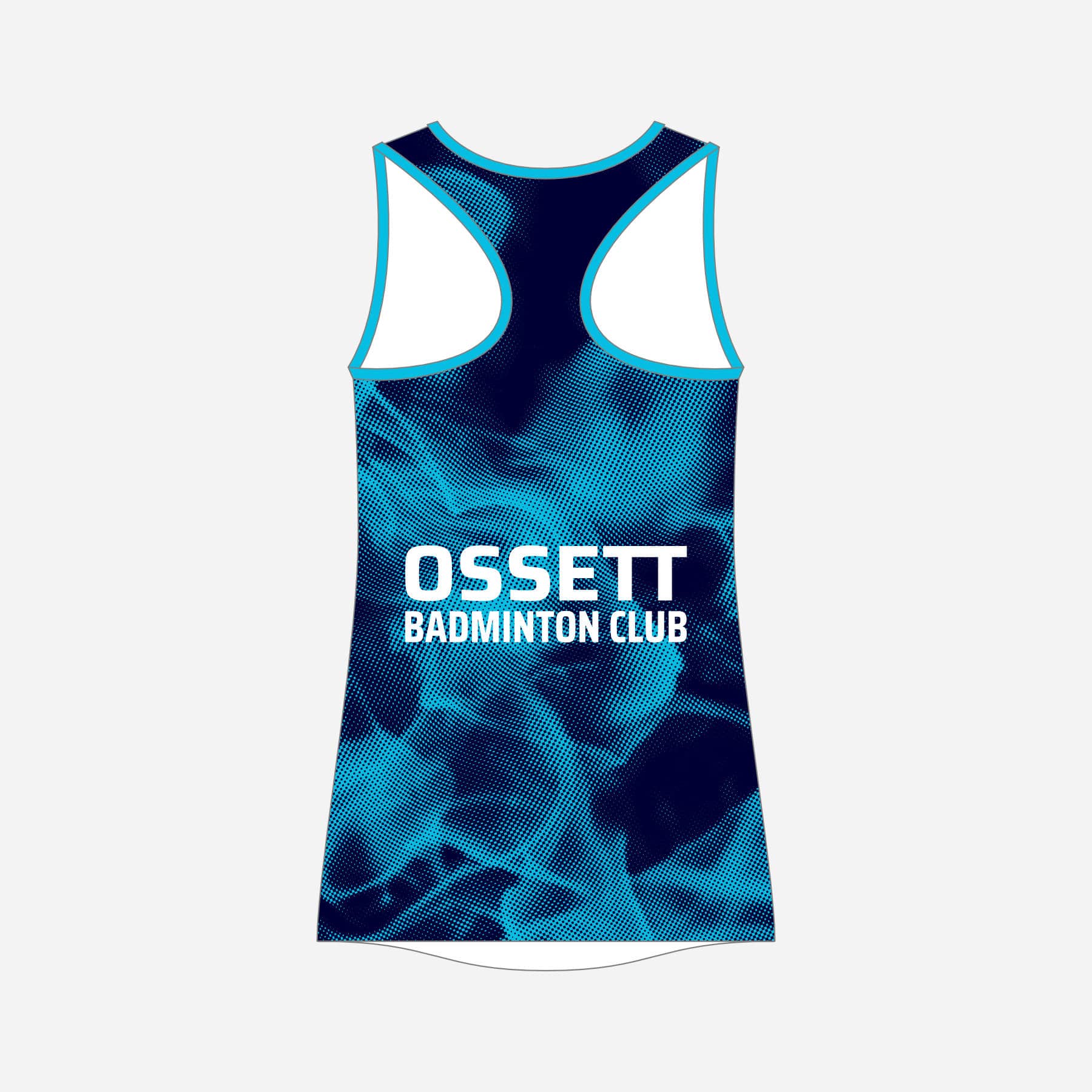 Women's Ossett Badminton Club Tank Top