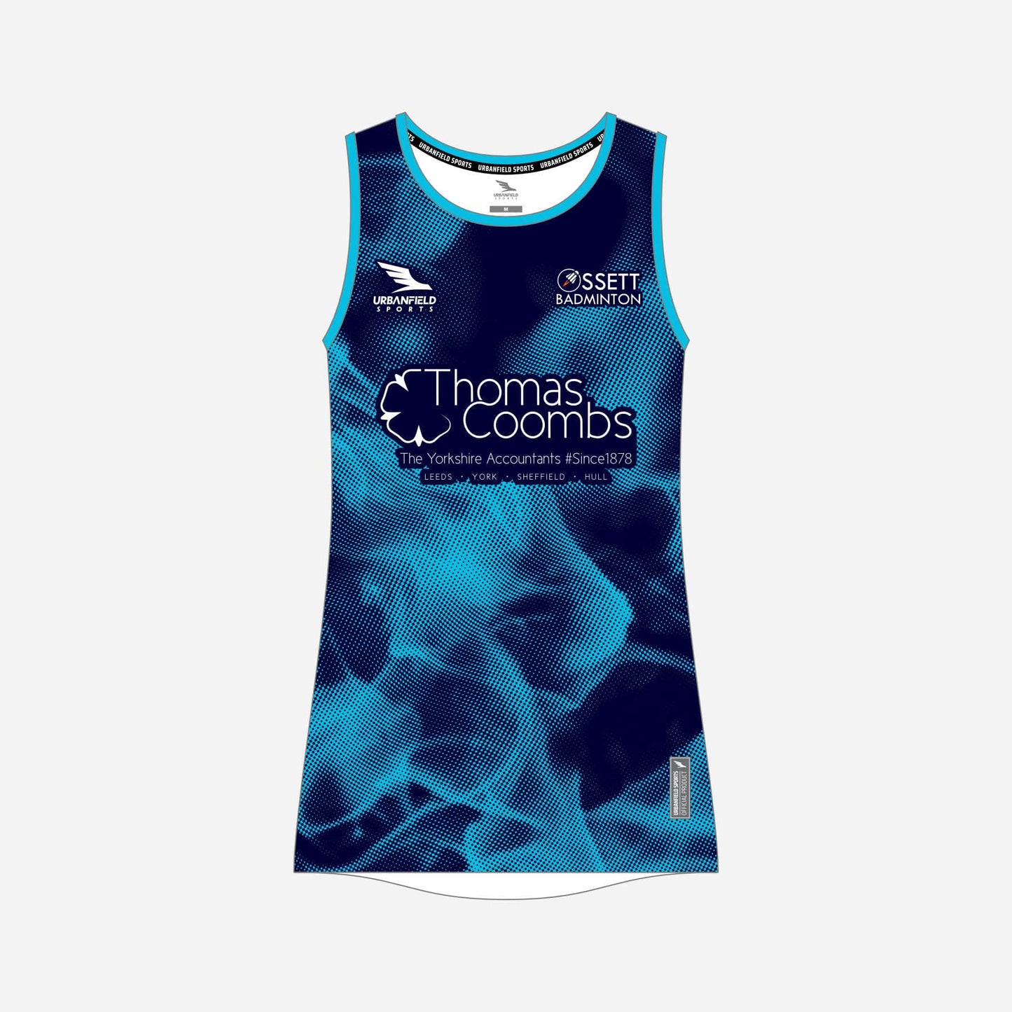 Women's Ossett Badminton Club Tank Top