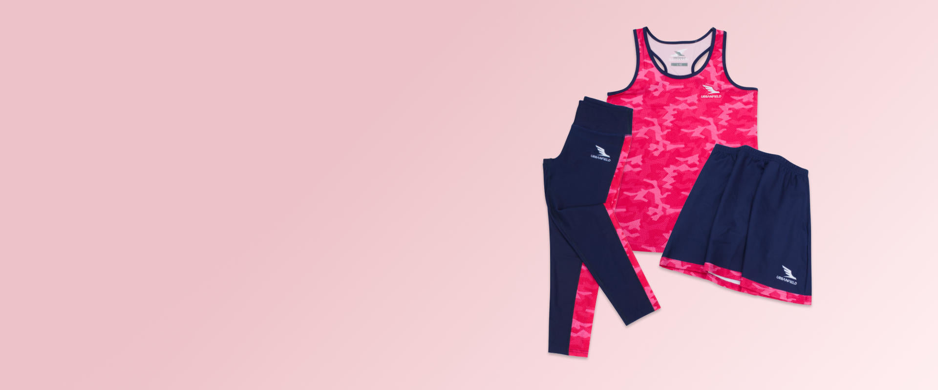 Urbanfield Sports Women's Pink Camo Collection