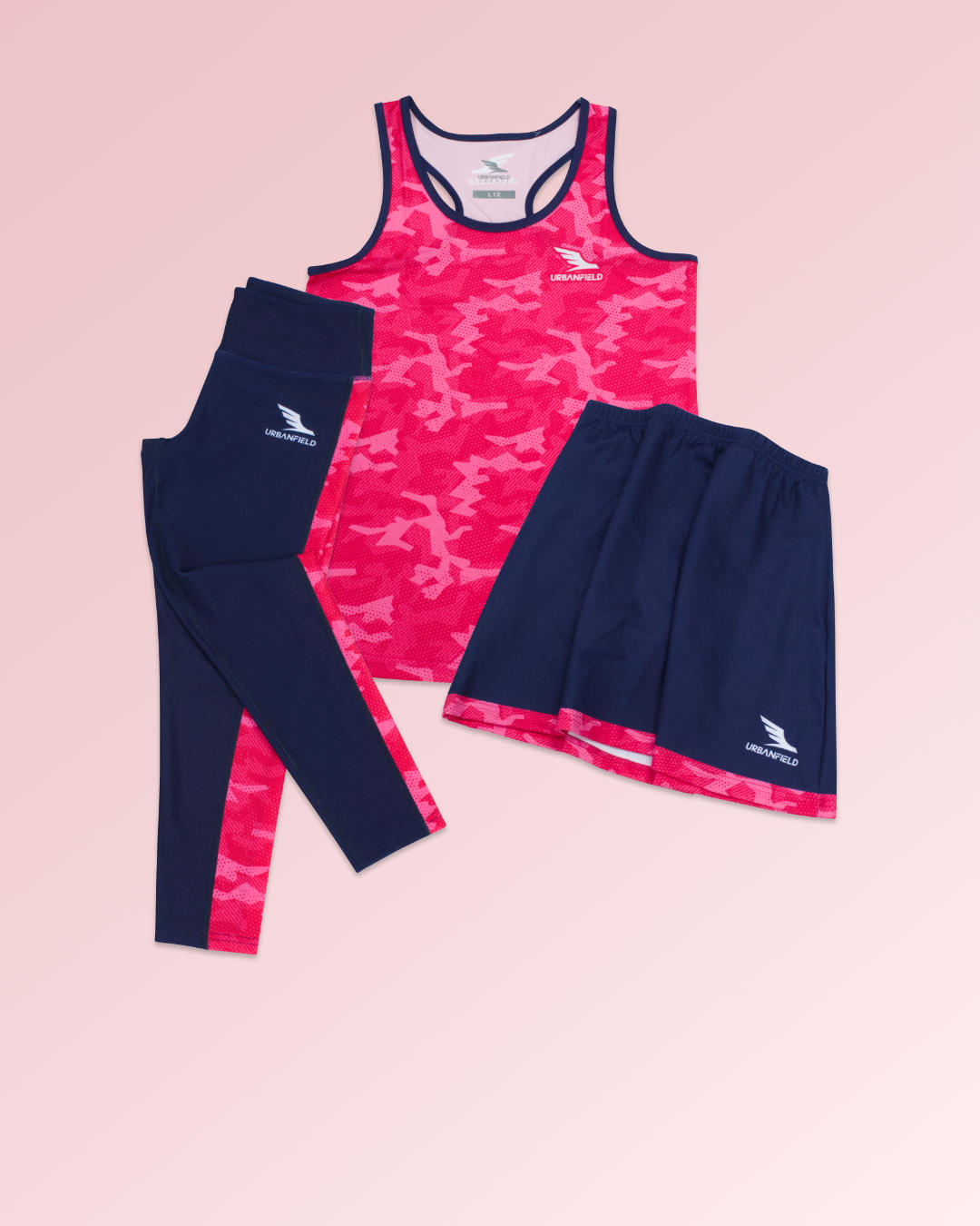 Urbanfield Sports Women's Pink Camo Collection