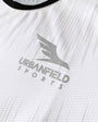 Women's speed short sleeve running T-shirt white / black