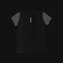 Women's speed short sleeve running T-shirt white / black