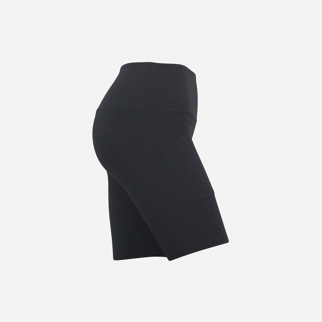 Women's Active Training High-Waist Short Leggings - Black