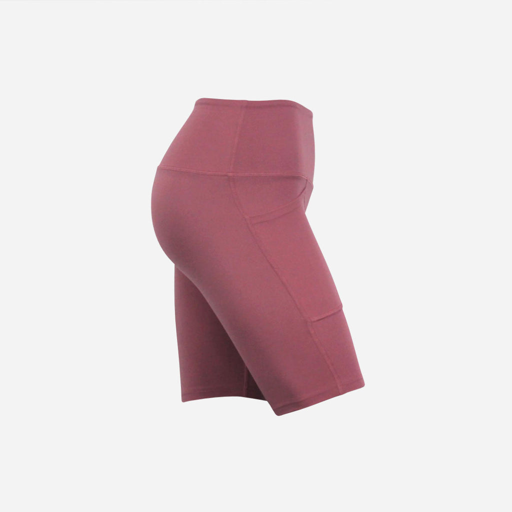 Women's Active Training High-Waist Short Leggings - Mauve