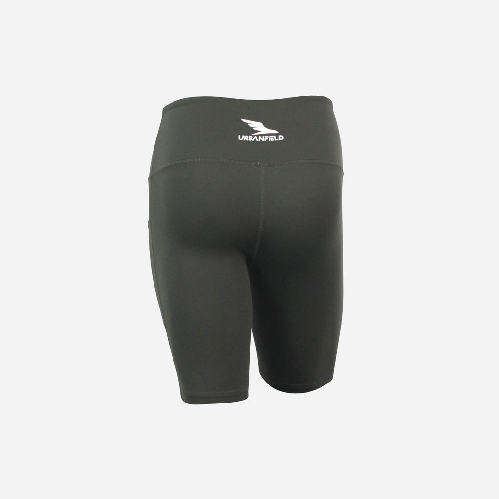 Women's Active Training High-Waist Short Leggings - Olive