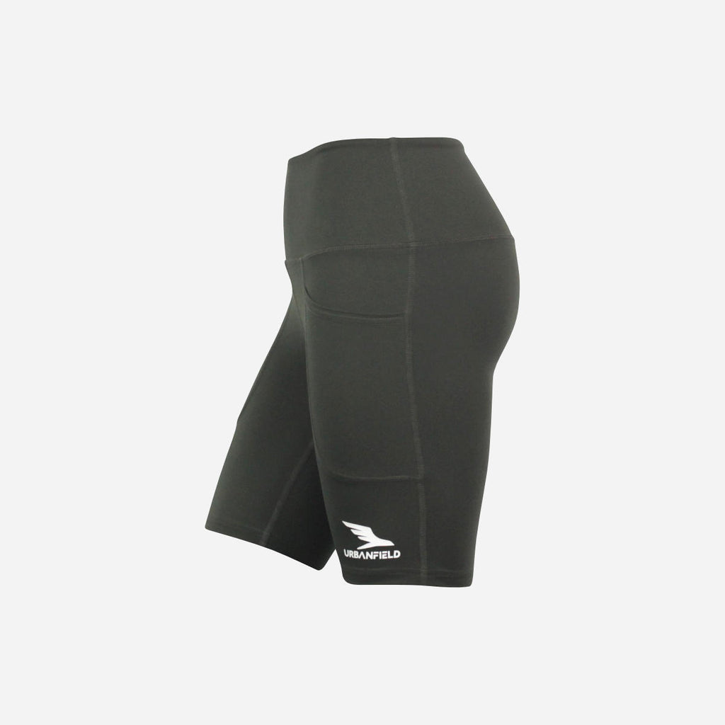 Women's Active Training High-Waist Short Leggings - Olive