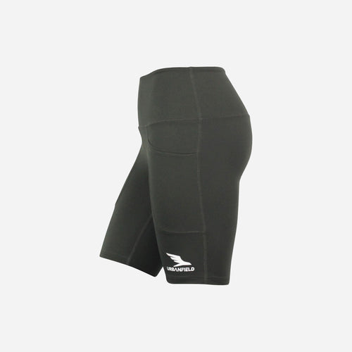 Women's Active Training High-Waist Short Leggings - Olive