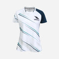 Women's Speed Strike Short Sleeve T-Shirt - White/Deep Ocean Teal