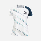 Women's Speed Strike Short Sleeve T-Shirt - White & Deep Ocean Teal