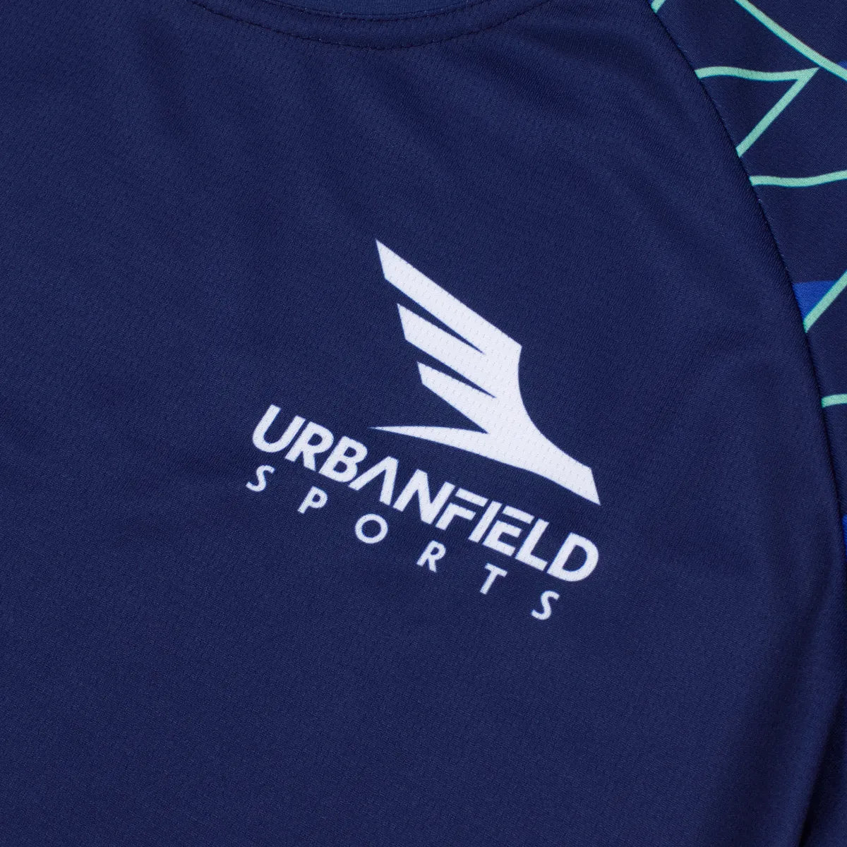 Women's Urbanfield Sports Tri-I Short Sleeve T-Shirt - Navy Blue
