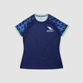Women's Urbanfield Sports Tri-I Short Sleeve T-Shirt - Navy Blue