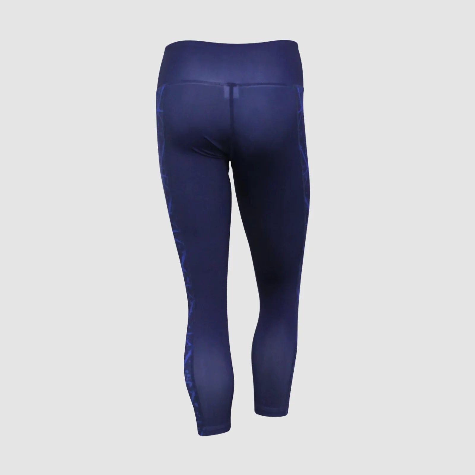 Women's York RI Centenary 3/4 Leggings - Navy Blue/Cyan/White