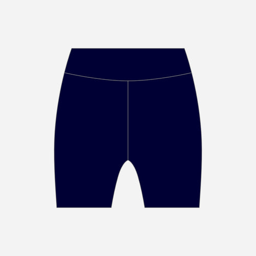 Women's York RI Centenary Short Leggings - Navy Blue/Cyan/Mint Green/White