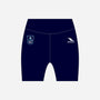 Women's York RI Centenary Short Leggings - Navy Blue/Cyan/Mint Green/White