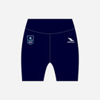 Women's York RI Centenary Short Leggings - Navy Blue/Cyan/Mint Green/White