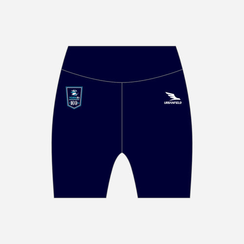 Women's York RI Centenary Short Leggings - Navy Blue/Cyan/Mint Green/White