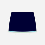 Women's York RI Centenary Skort - Navy Blue/Cyan/Mint Green/White
