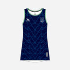 Women's York RI Centenary Tank Top - Navy Blue/Cyan/Mint Green/White
