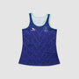 Women's York RI Centenary Tank Top - Navy Blue/Cyan/Mint Green/White